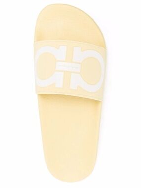 Salvatore Ferragamo Gancini 2 Tone Sliders